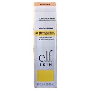 ELF Whoa Glow SPF 30 Tinted Sunscreen Primer In Sunbeam 0.34oz